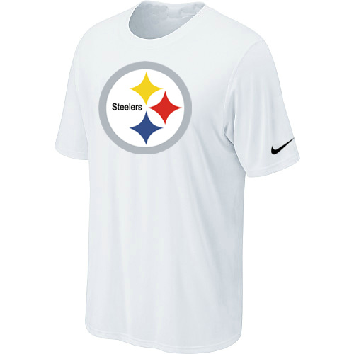 Nike Pittsburgh Steelers Sideline Legend Authentic Logo Dri-FIT NFL T-Shirt - White